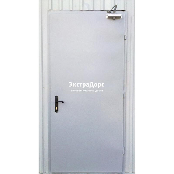 Противопожарная дверь EI 30 3 типа белая металлическая в Конаково  купить