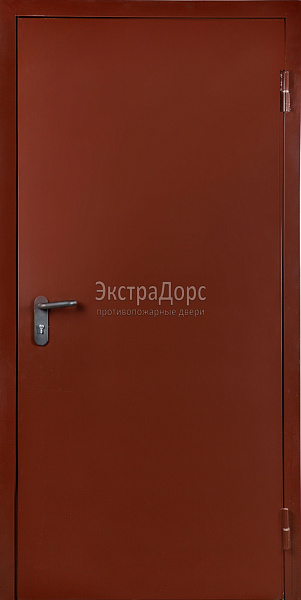 Противопожарная дверь EI 45 дымогазонепроницаемая металлическая однопольная в Конаково  купить
