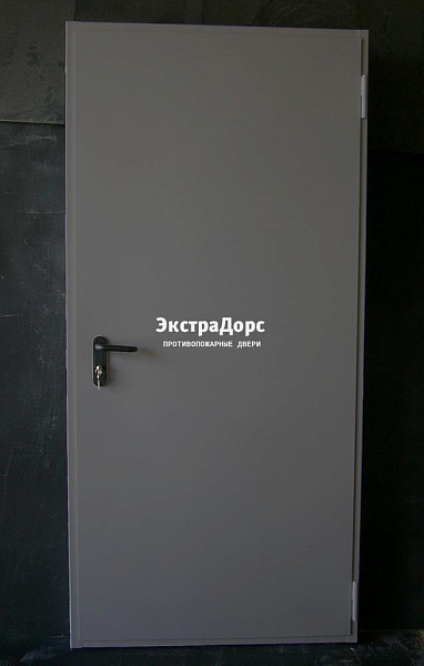 Дверь металлическая противопожарная EI 60 ДПМ 2 типа серая в Конаково  купить